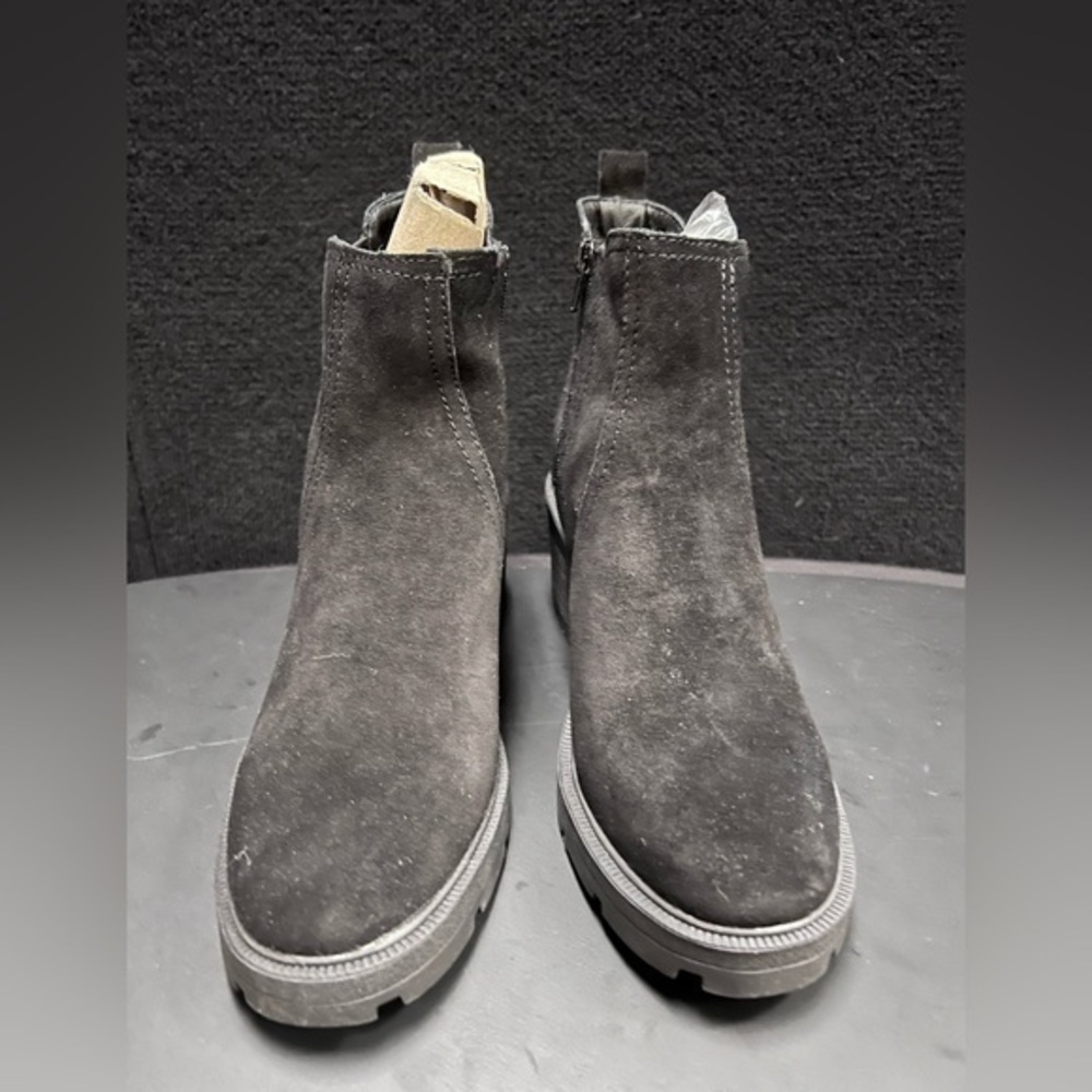 Lucky Brand Bootie‎ Sodeti Oiled Suede New in Box - Picture 3 of 9
